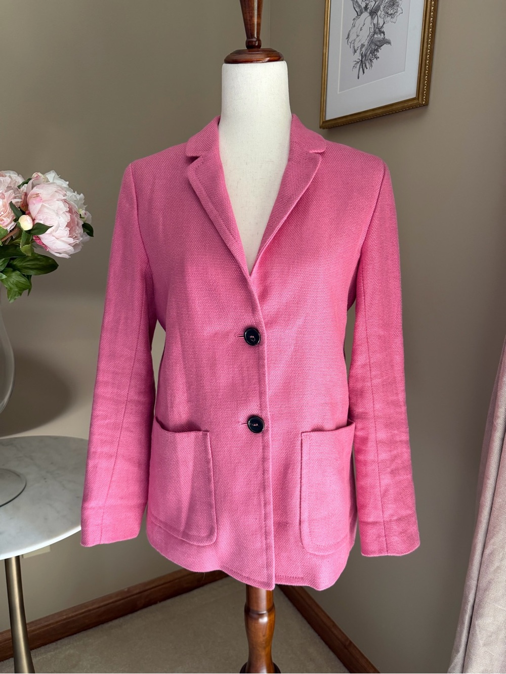 Max Mara Linen Cotton Jacket